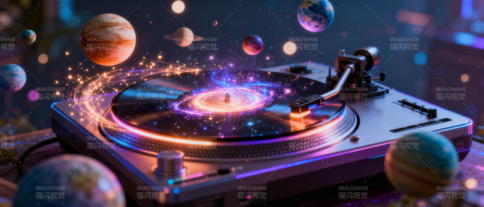 宇宙唱片机图片