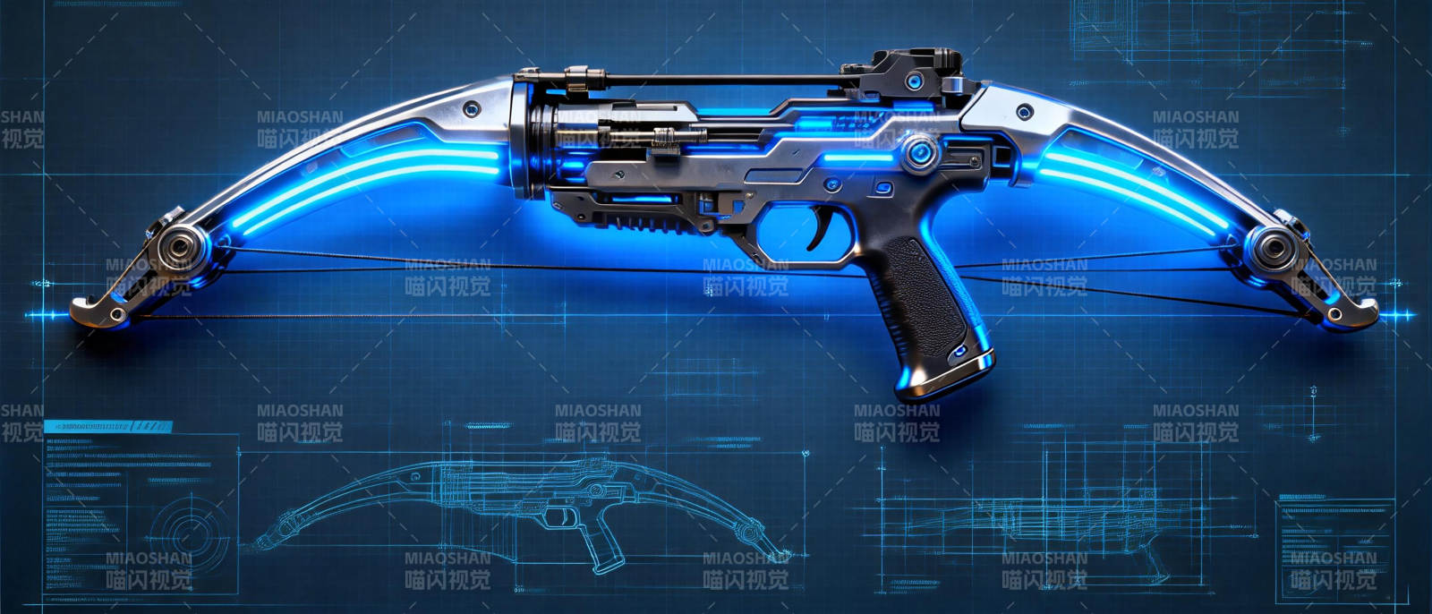 未来科技弓箭图片