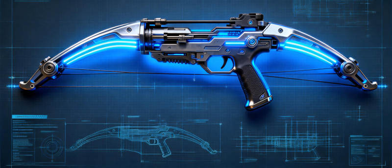 未来科技弓箭图片