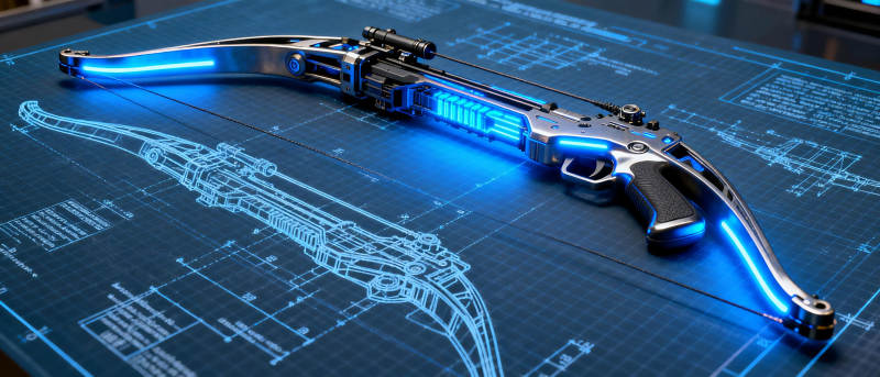 未来科技弓箭图片