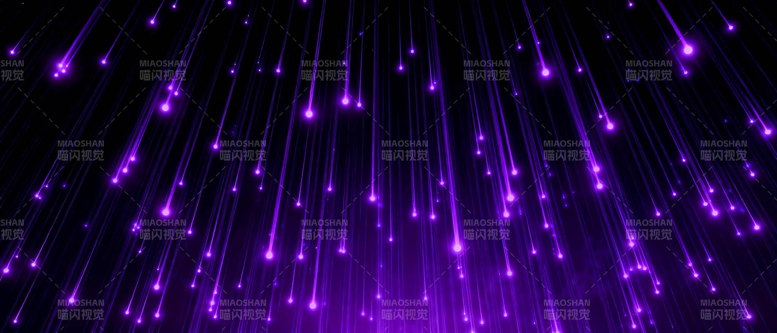紫光雨幕图片