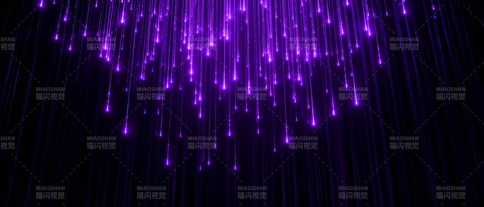 紫光雨幕图片