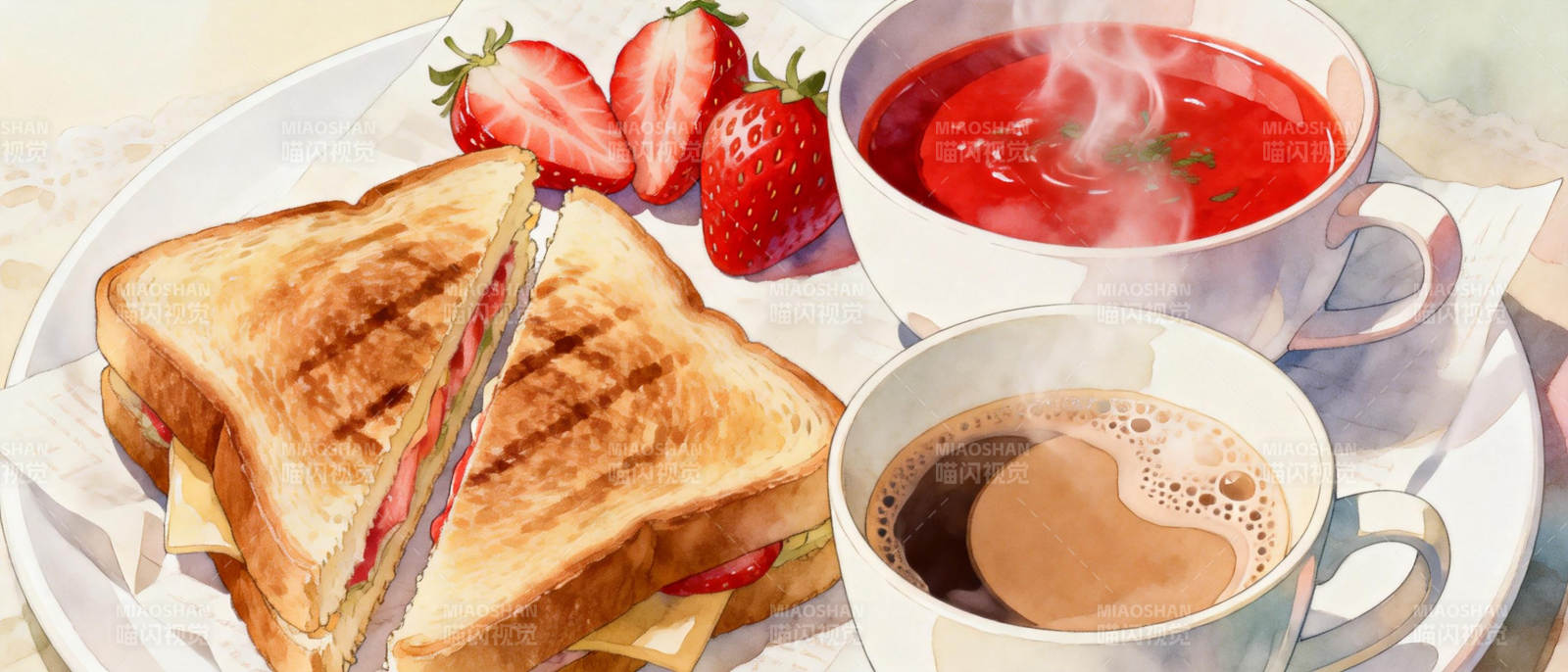 早餐时光图片