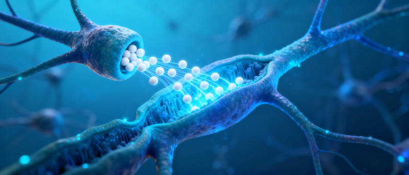 神经元传递信号图片