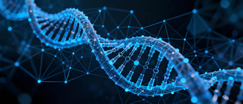 DNA双螺旋结构图片