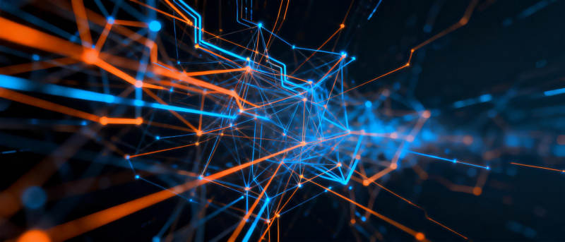 科技网络连接图片