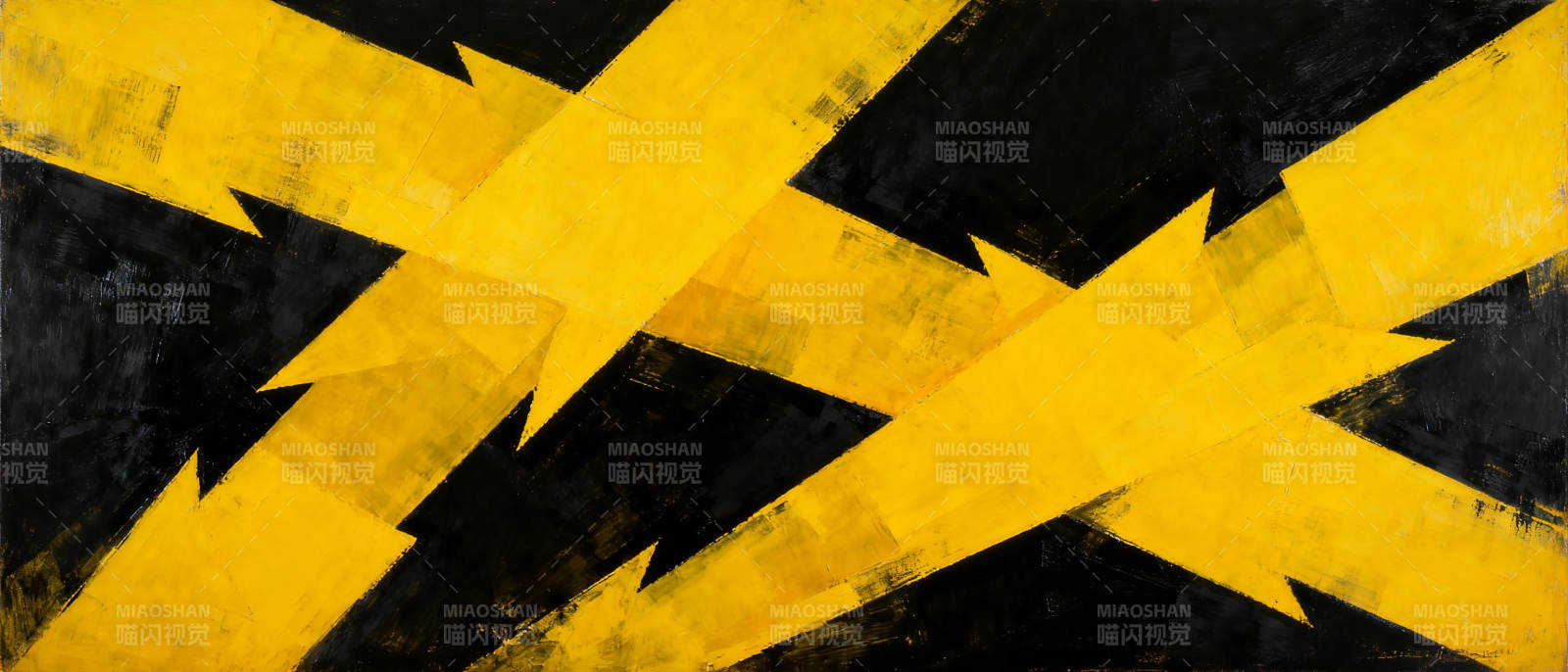 黄黑警示条纹图片