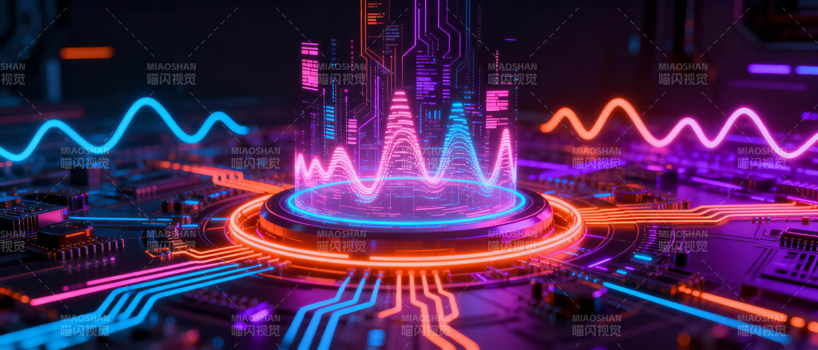 未来科技电路图图片