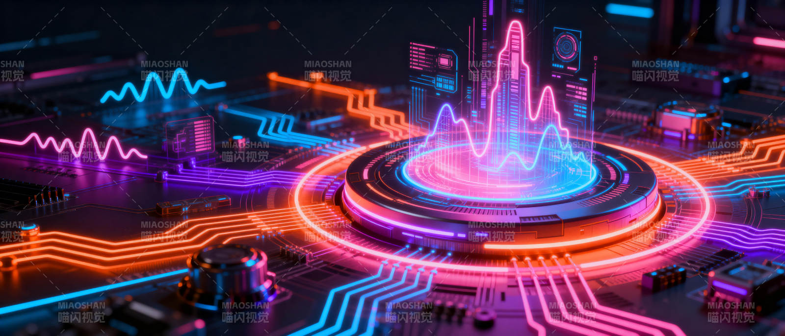 霓虹科技之芯图片