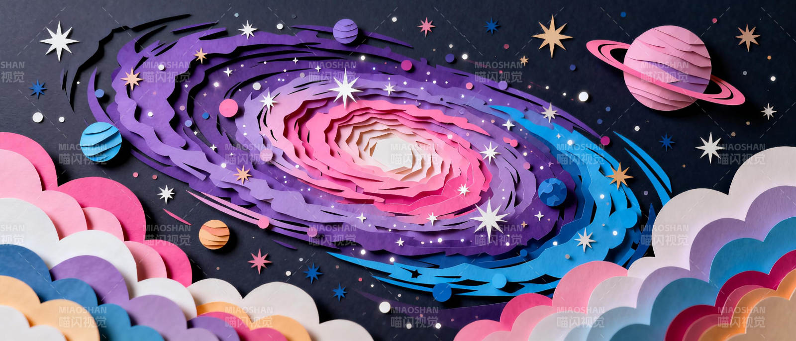 梦幻星河奇景图片