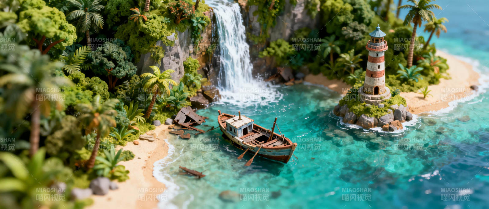 热带岛屿风光图片