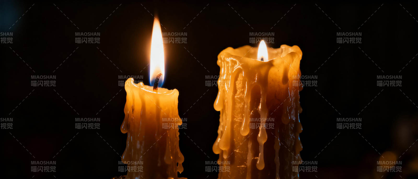 烛光摇曳图片
