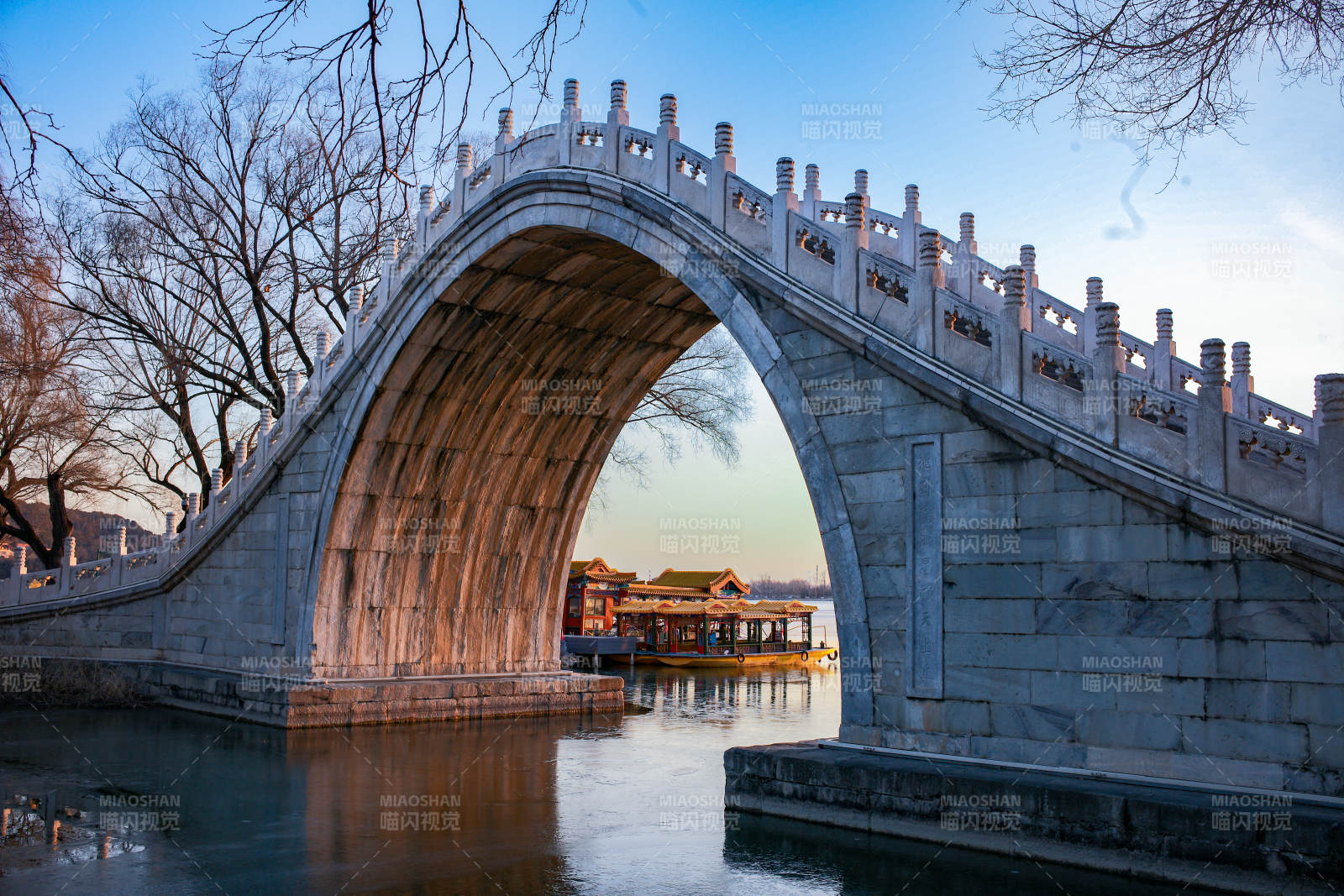 颐和园石桥映水 古韵悠然图片