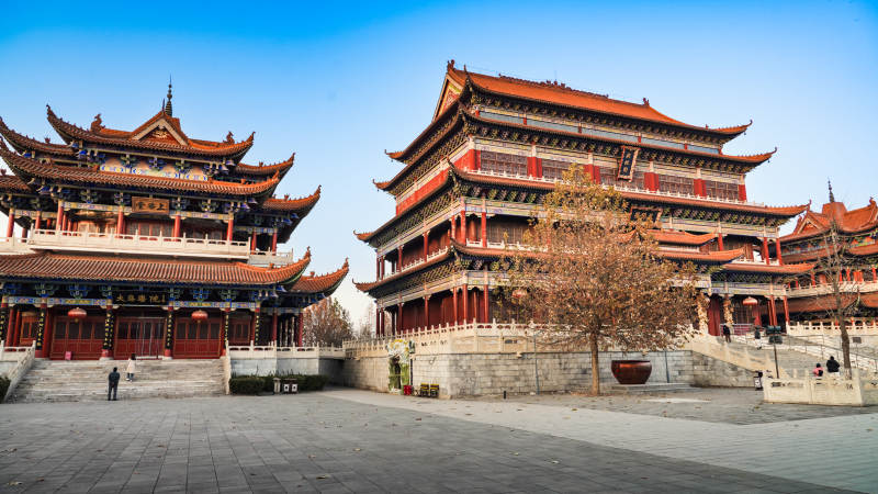 廊坊霸州大悲禅寺古建筑群风光图片