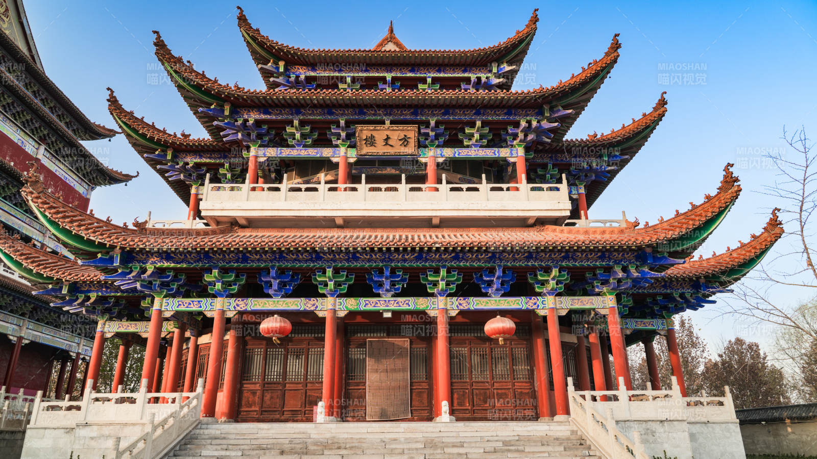 廊坊霸州大悲禅寺古建筑风采图片