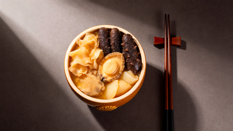 鲍鱼海参煲图片