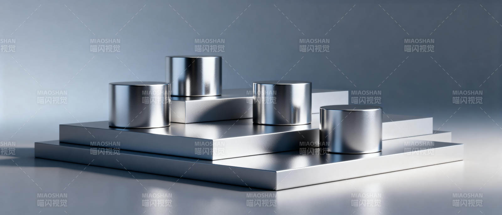 金属几何艺术图片