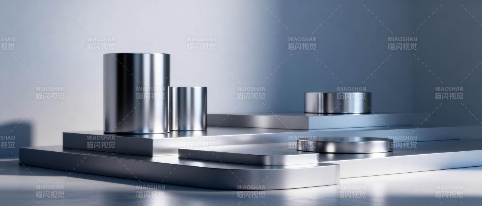 金属几何艺术图片