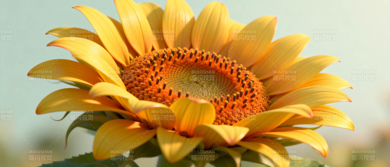 向日葵绽放图片