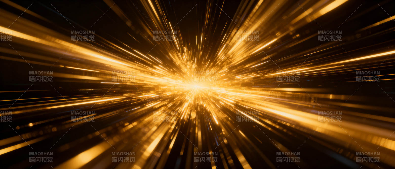 金色光芒爆发图片