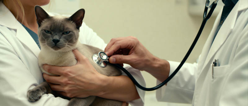 猫咪体检现场图片