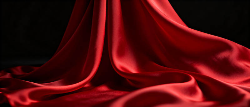 红绸飘逸图片