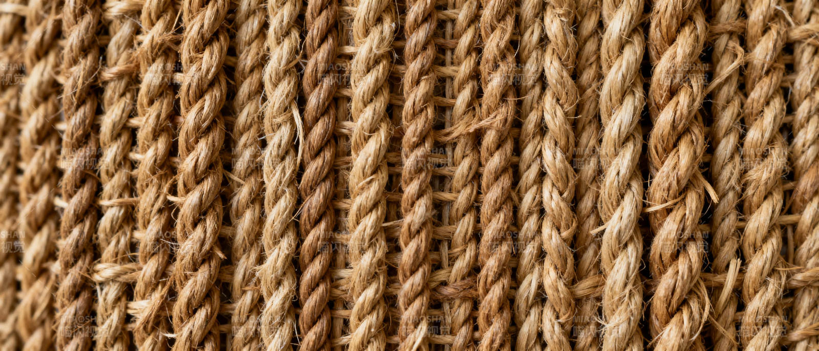 麻绳纹理特写图片
