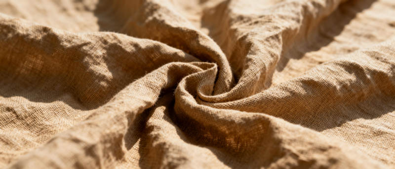 亚麻布纹理特写图片