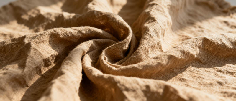 亚麻布纹理特写图片