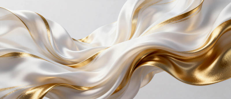 金丝绸缎飘逸图片