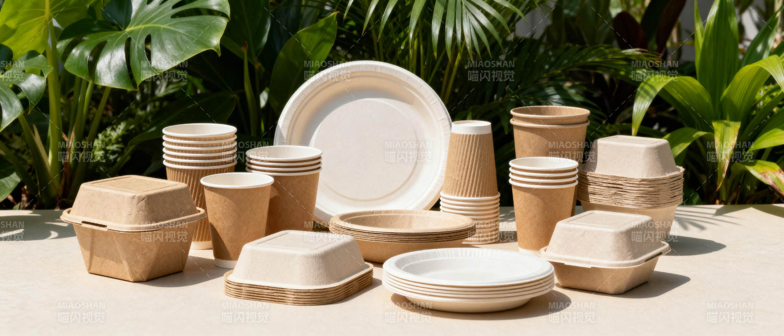 环保餐具展示图片