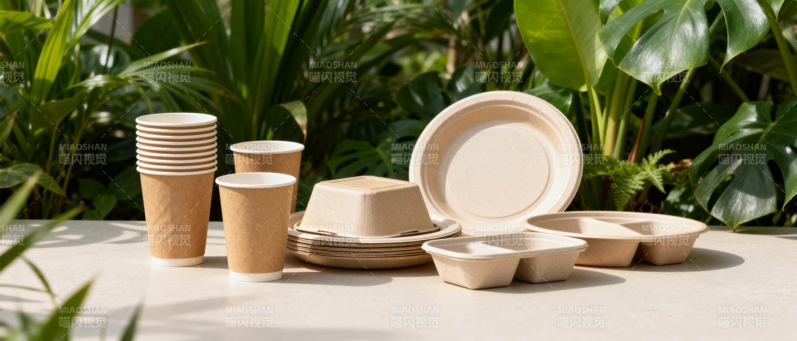 环保餐具 自然之选图片