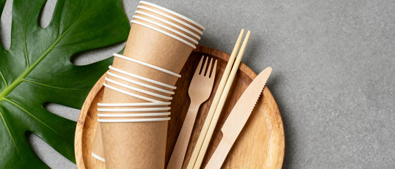 环保餐具 自然之选图片