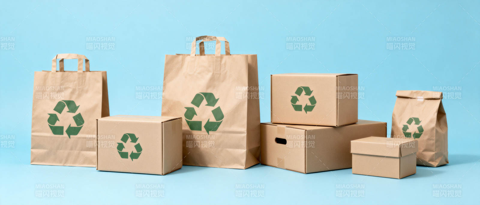 环保包装袋盒图片