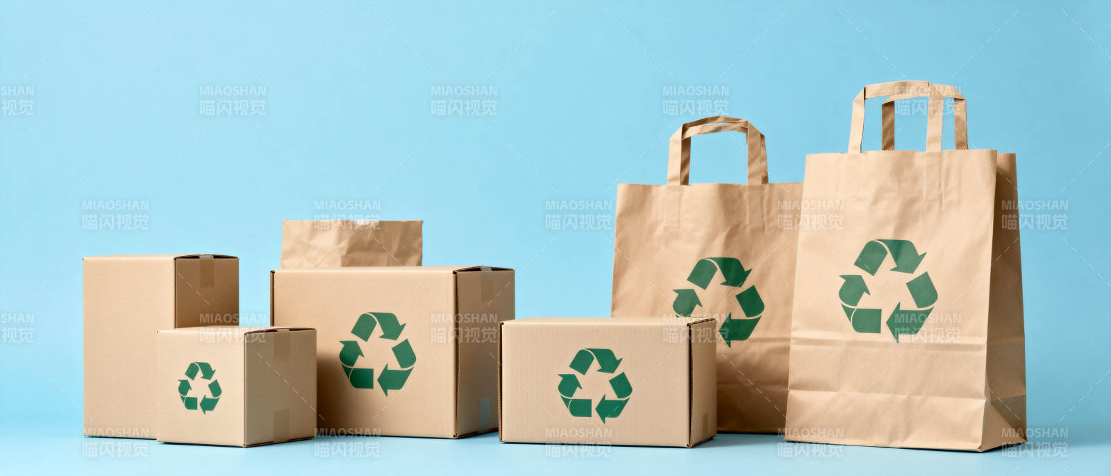 环保包装袋与盒图片