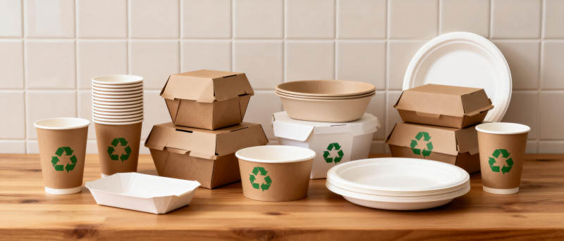 环保餐具展示图片