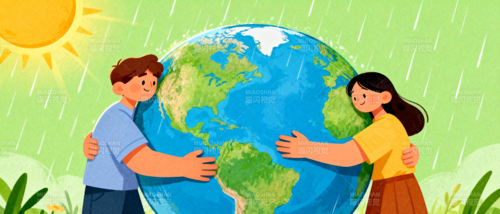 守护地球 共筑绿色家园图片