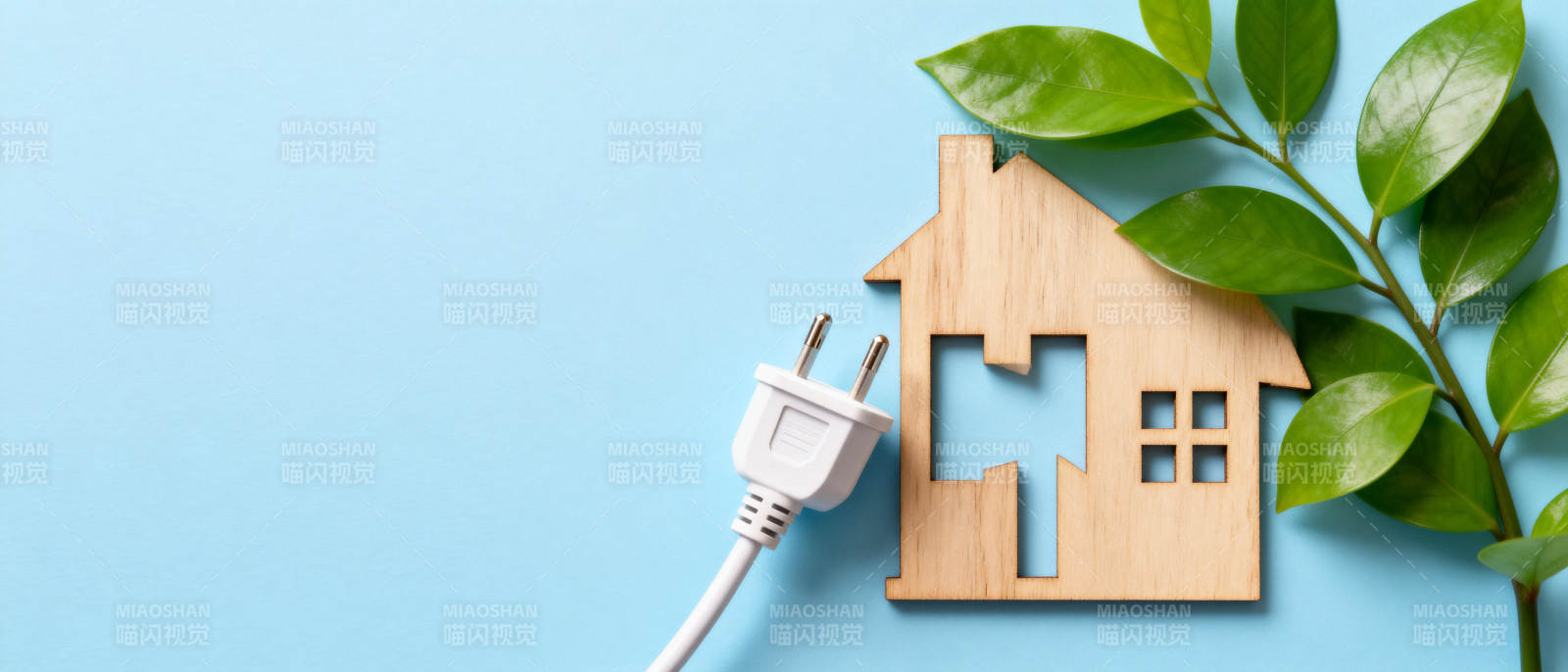 绿色家居用电图片