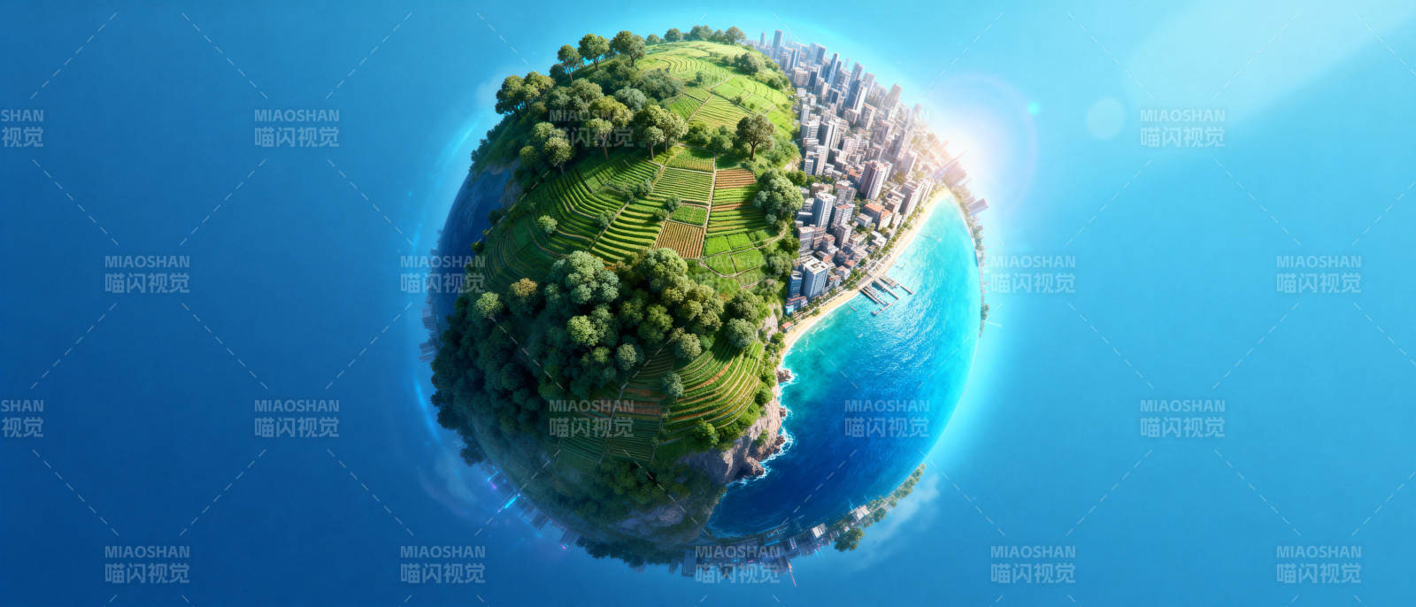 微缩星球美景图片