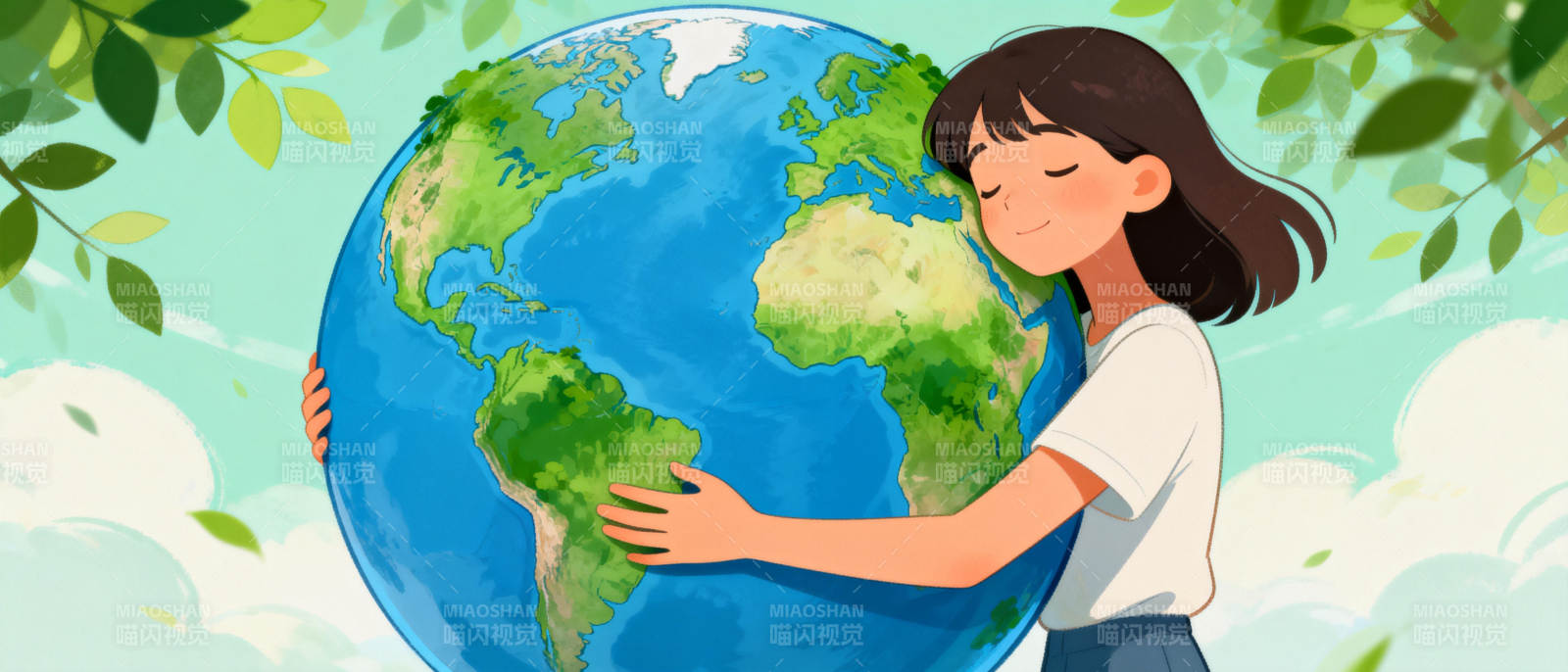 拥抱地球 守护绿色图片