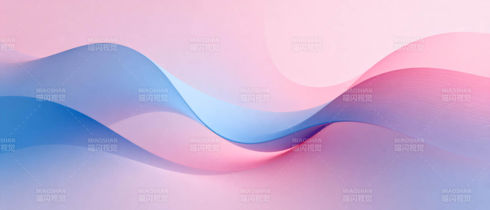 梦幻波浪渐变图片