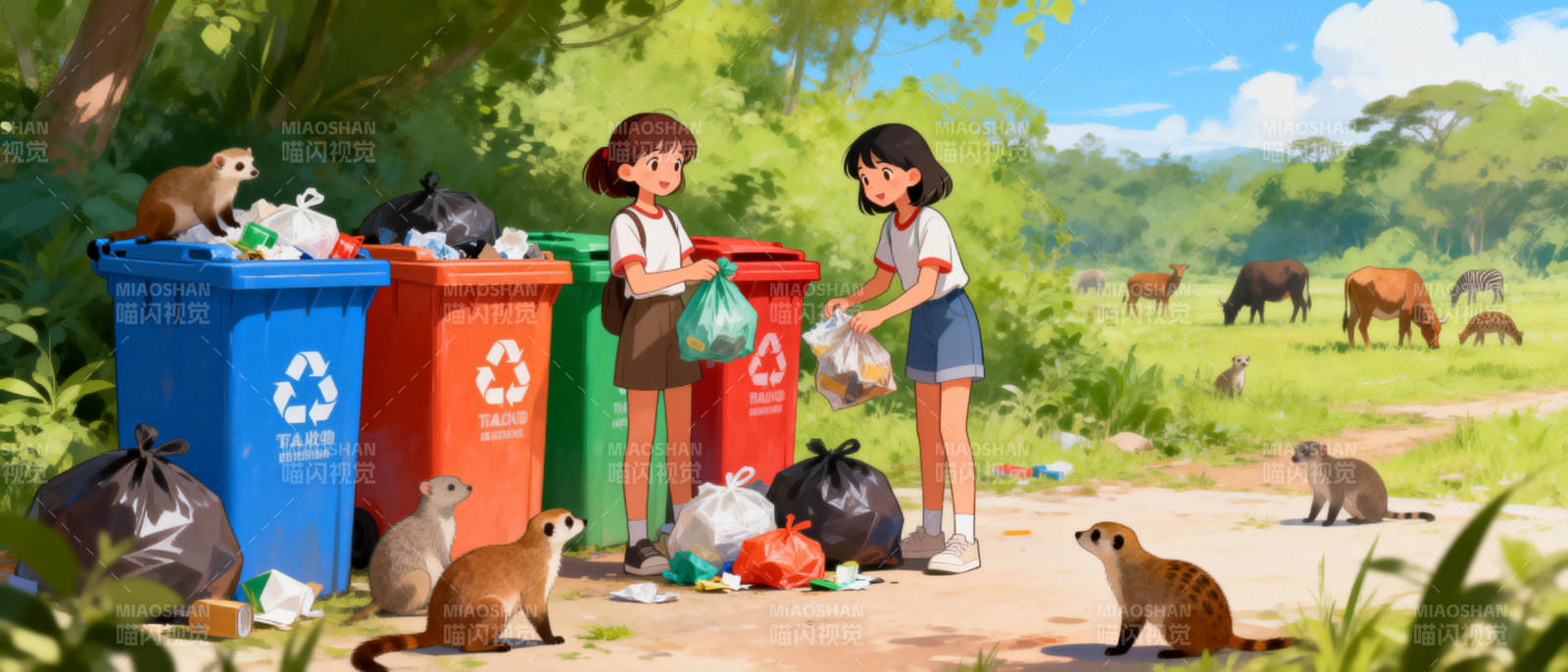 环保小卫士图片