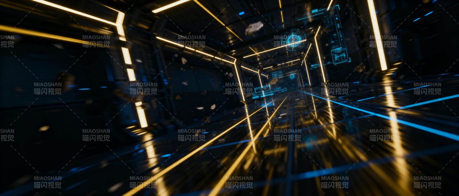 未来科技走廊图片