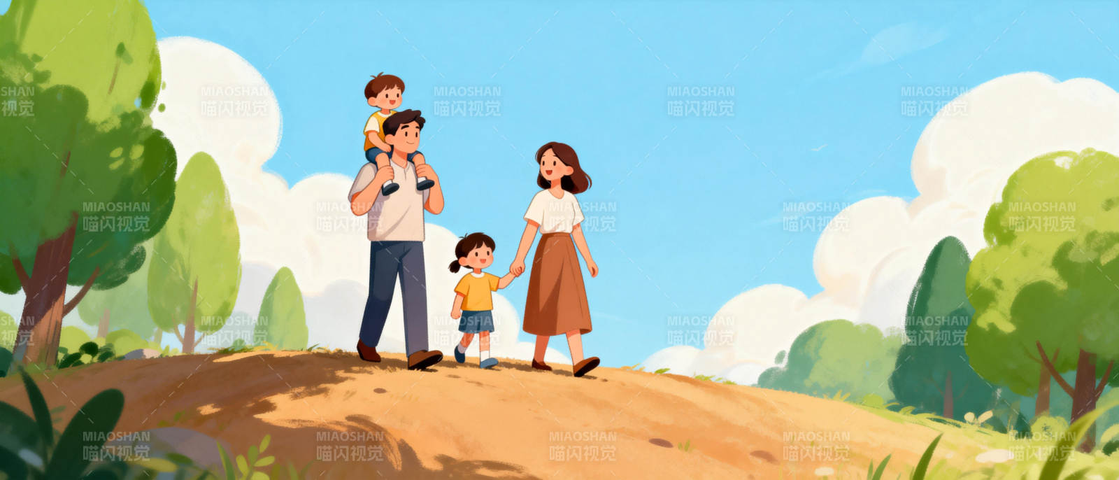 幸福一家游公园图片