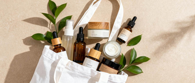 天然护肤套装图片