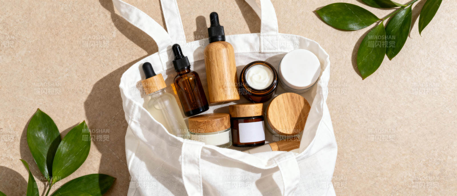 天然护肤套装图片