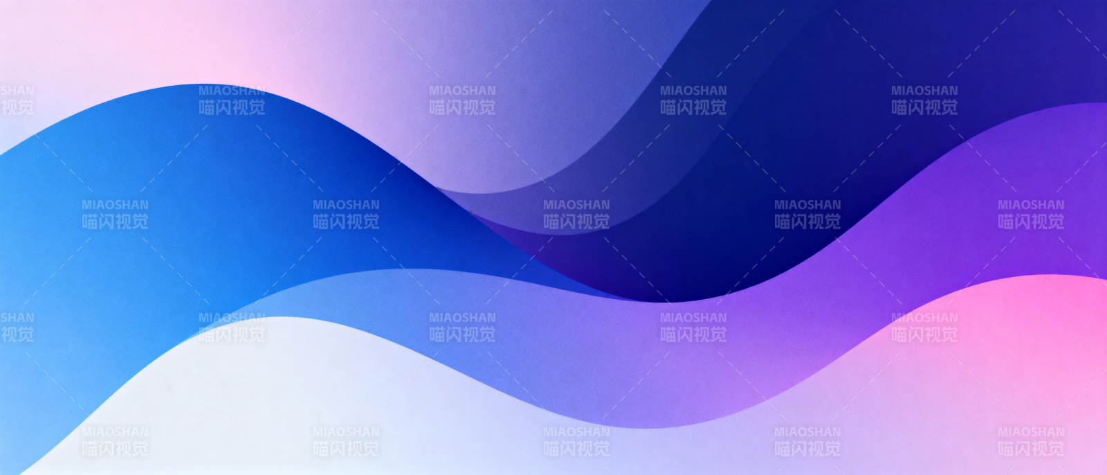 梦幻波浪渐变图片