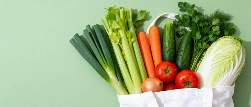 新鲜蔬菜满袋装图片