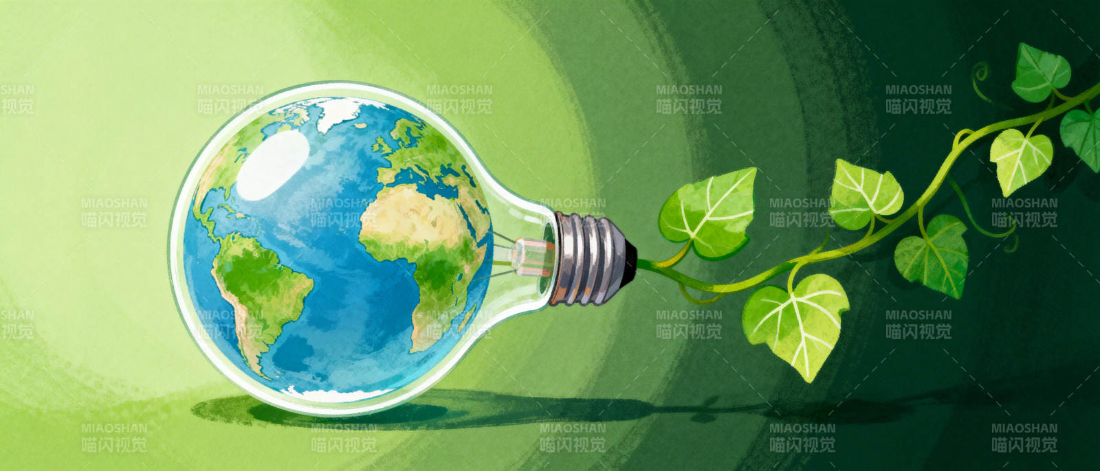 绿色能源 地球新生图片