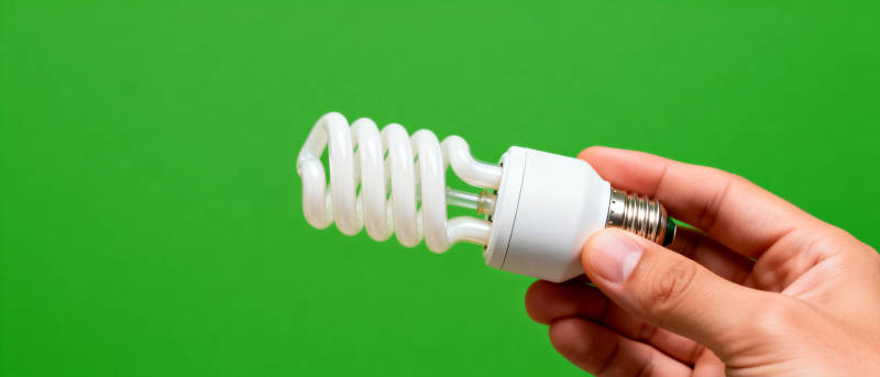 节能灯泡 绿色生活图片